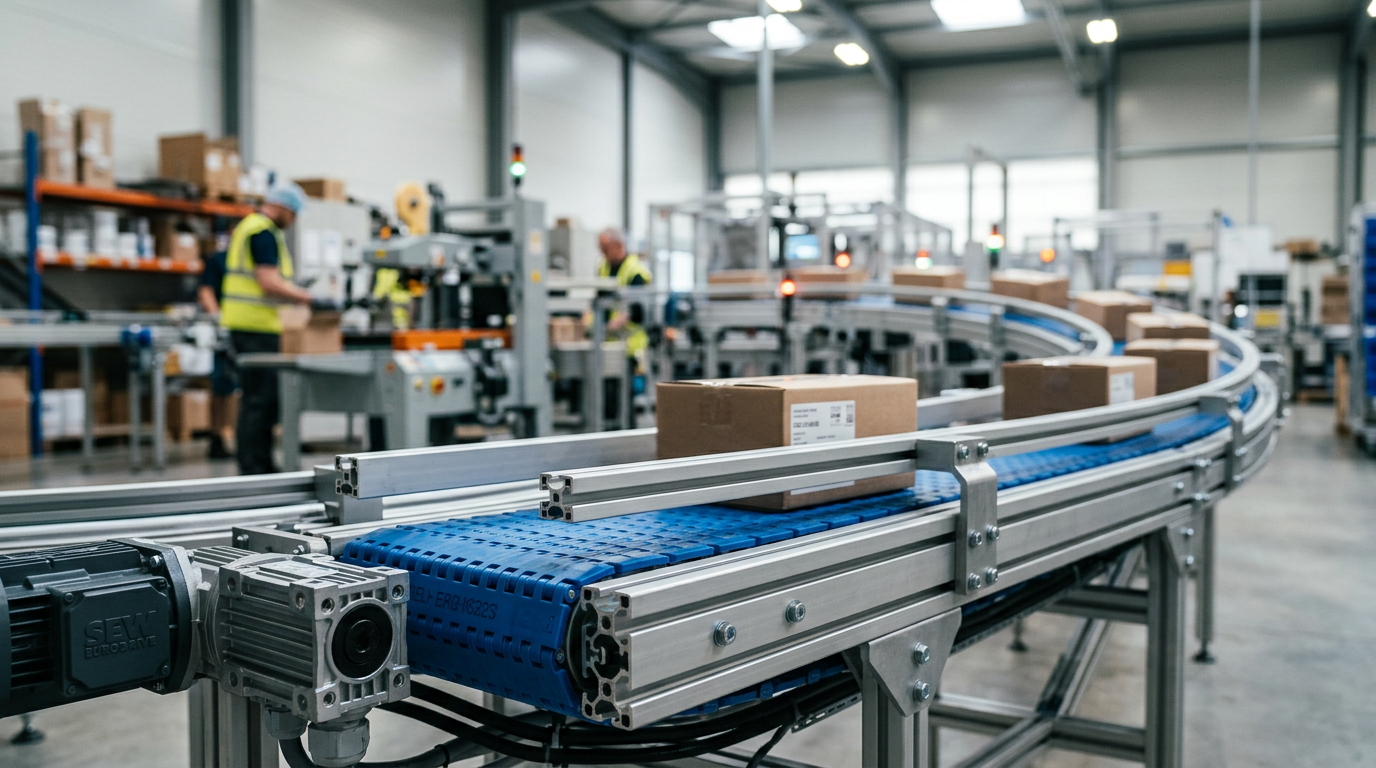 Optimizing Throughput: Aluminium Profile Conveyor Frames for Line Balancing